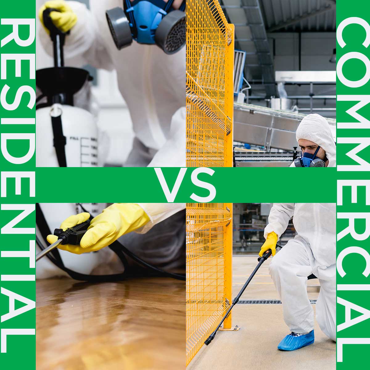 Residential Vs. Commercial Pest Control: What To Expect? | Go Green ...